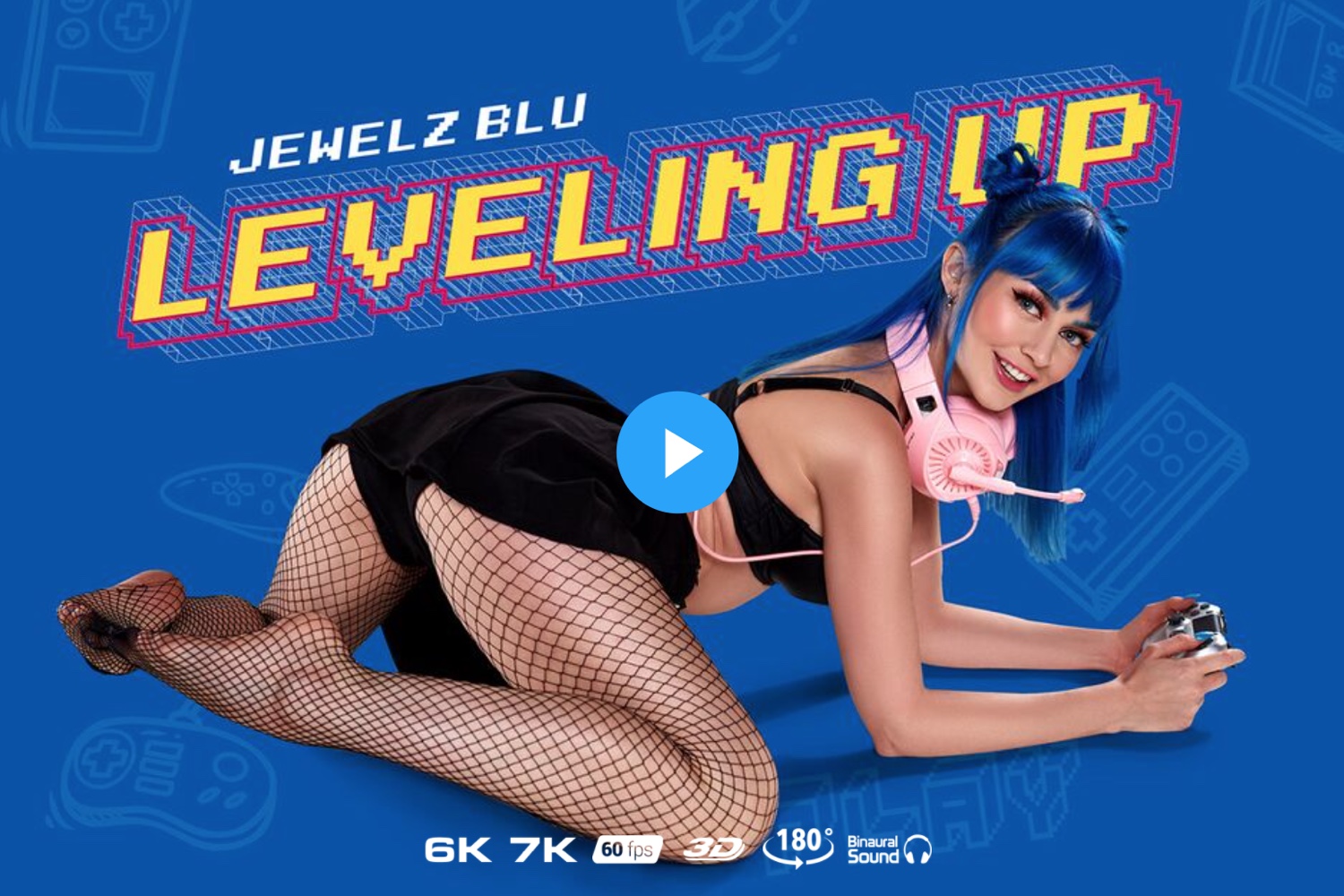 Leveling Up - Jewelz Blu VR Porn - Jewlz Blu Virtual Reality Porn