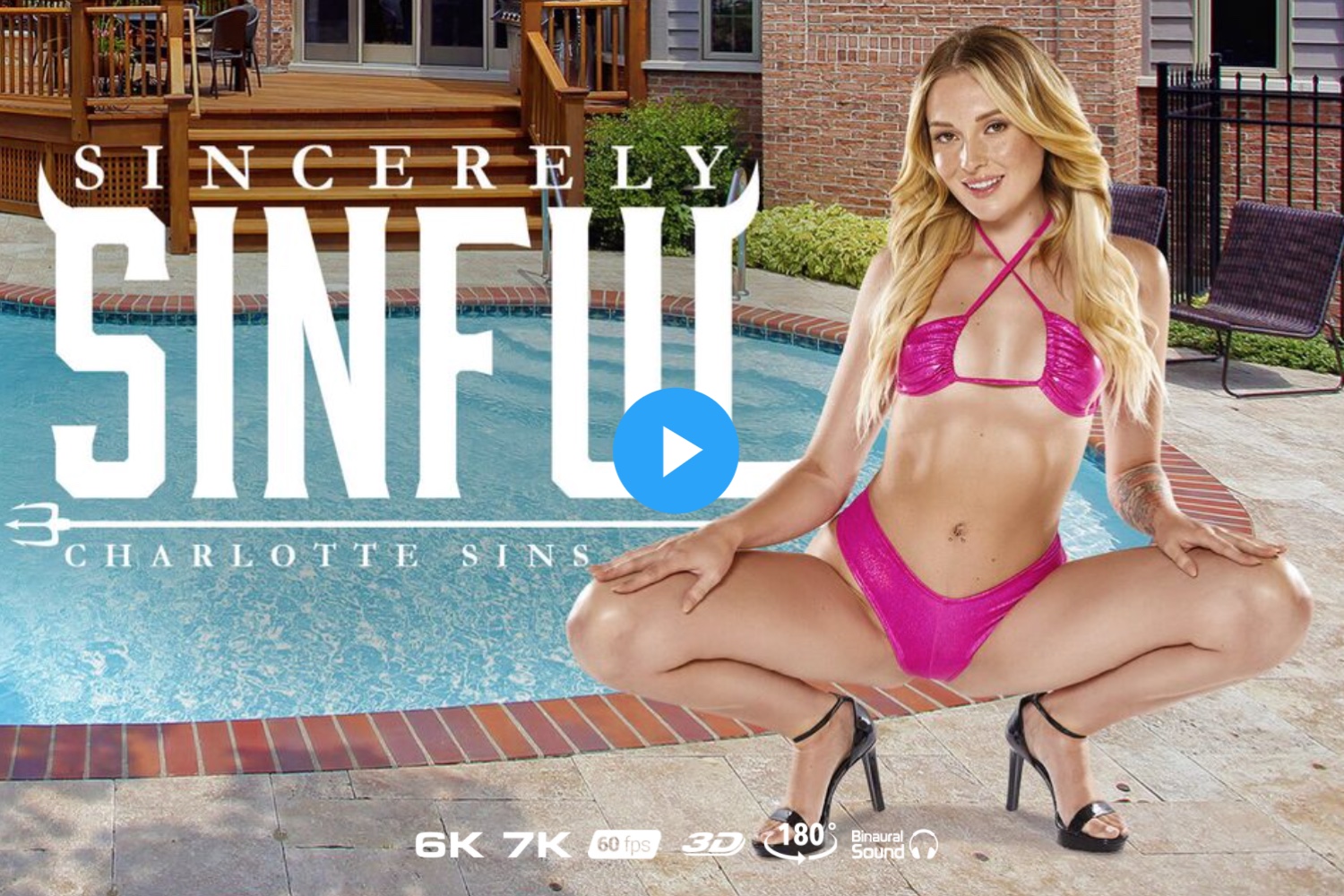 Sincerely Sinful - Charlotte Sins VR Porn - Charlotte Sins Virtual Reality Porn