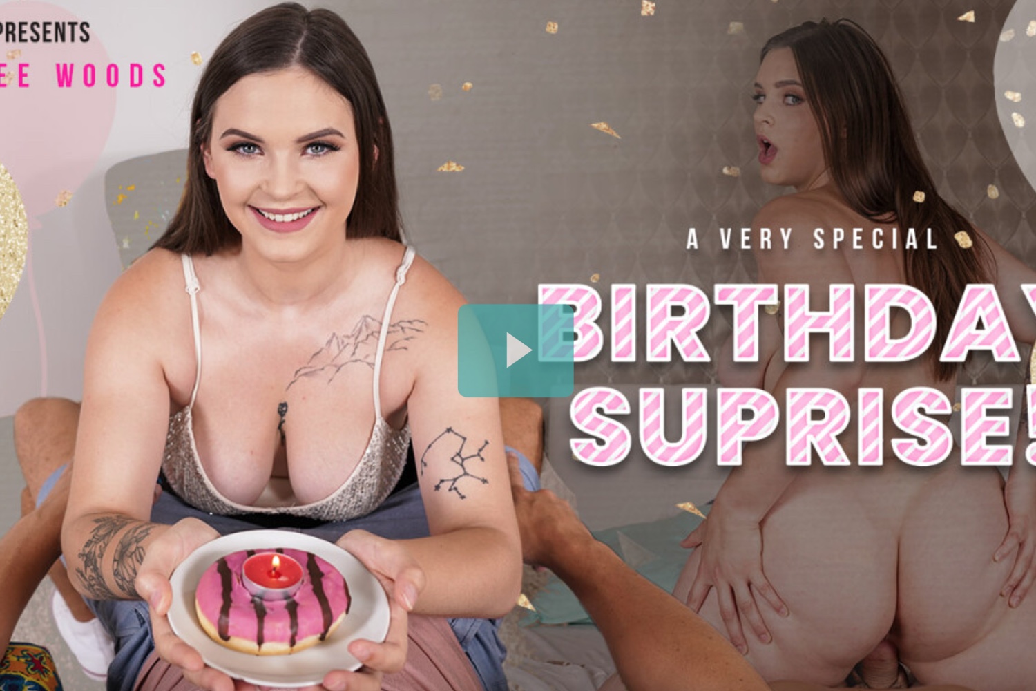 A Special Birthday Surprise - Taylee Wood VR Porn - Taylee Wood Virtual Reality Porn