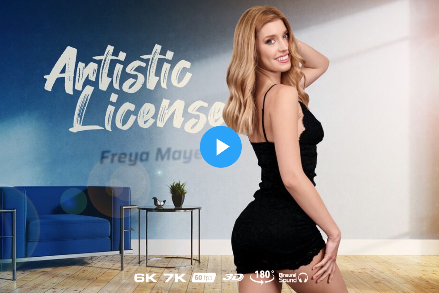 Artistic License - Freya Mayer VR Porn - Freya Mayer Virtual Reality Porn