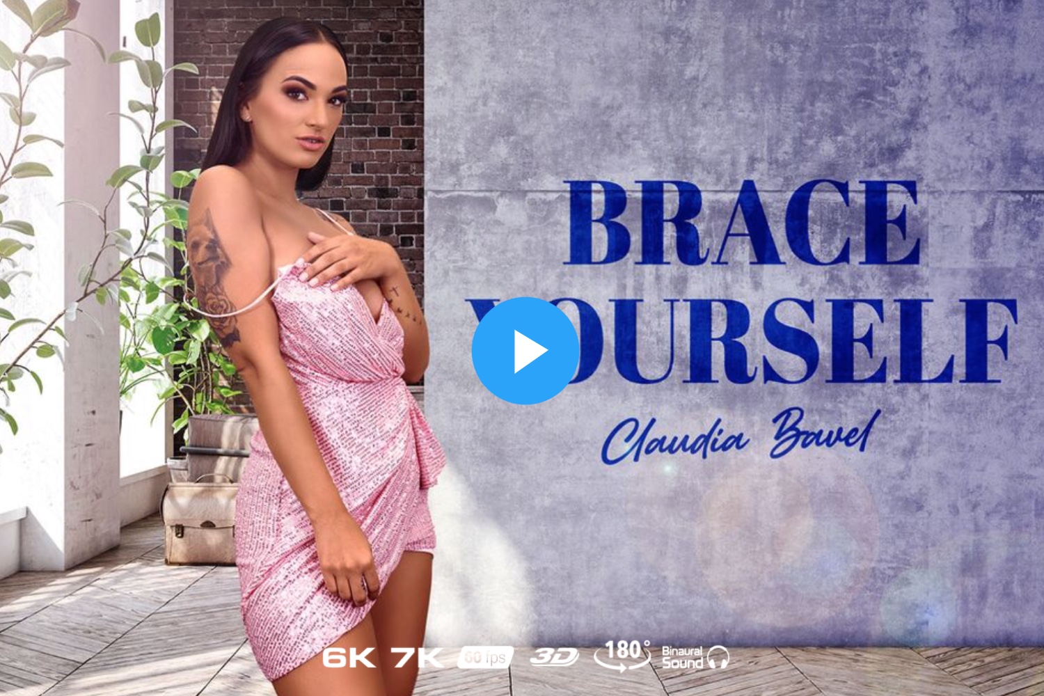 Brace Yourself - Claudia Bavel VR Porn - Claudia Bavel Virtual Reality Porn