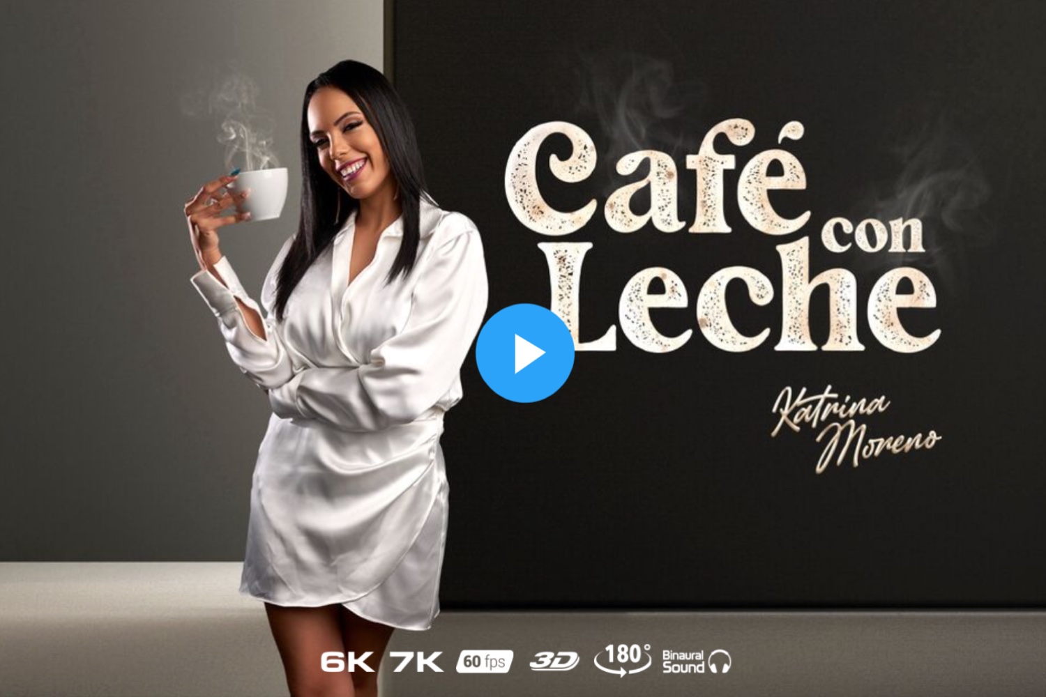 Café con Leche - Katrina Moreno VR Porn - Katrina Moreno Virtual Reality Porn
