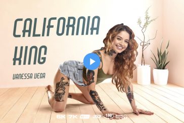 California King - Vanessa Vega VR Porn - Vanessa Vega Virtual Reality Porn