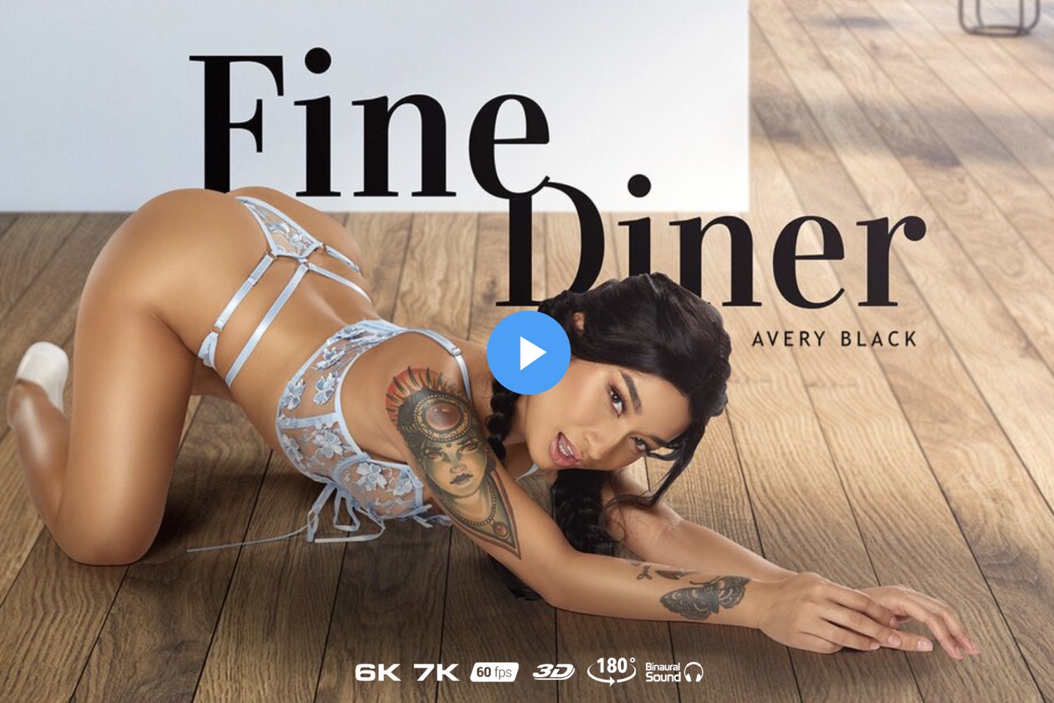 Fine Diner - Avery Black VR Porn - Avery Black Virtual Reality Porn