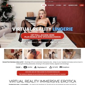 Stockings VR Review - StockingsVR Review - StockingsVR.com Review - Best Nylon VR Porn Sites - Best Nylons Virtual Reality Websites - Membership - Sexy Legs - Beautiful Feet