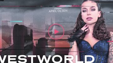 Westworld (A XXX Parody) - April Olsen VR Porn - April Olsen Virtual Reality Porn - April Olsen Stockings