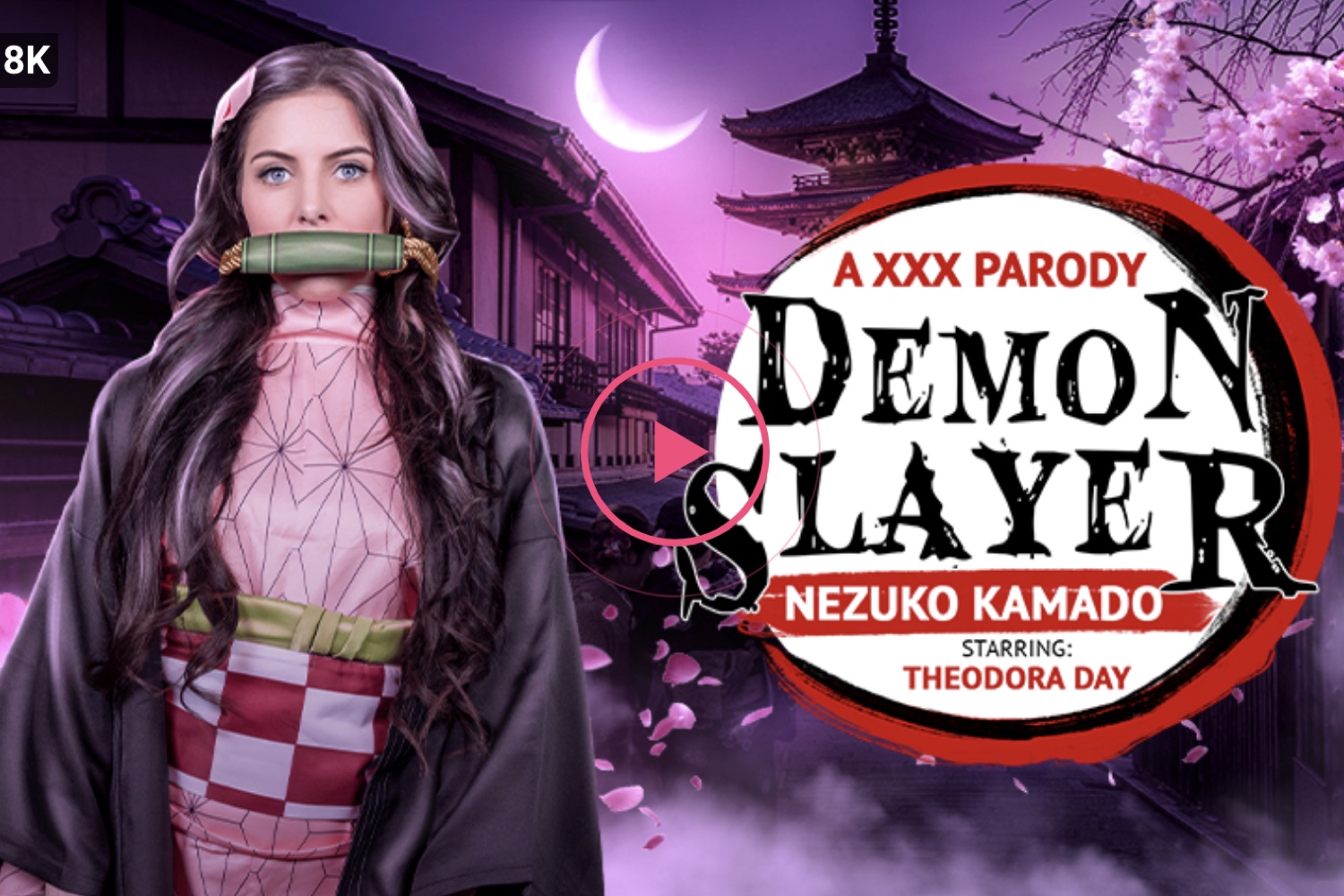 Demon Slayer: Nezuko Kamado (A XXX Parody) - Theodora Day VR Porn - Theodora Day Virtual Reality Porn