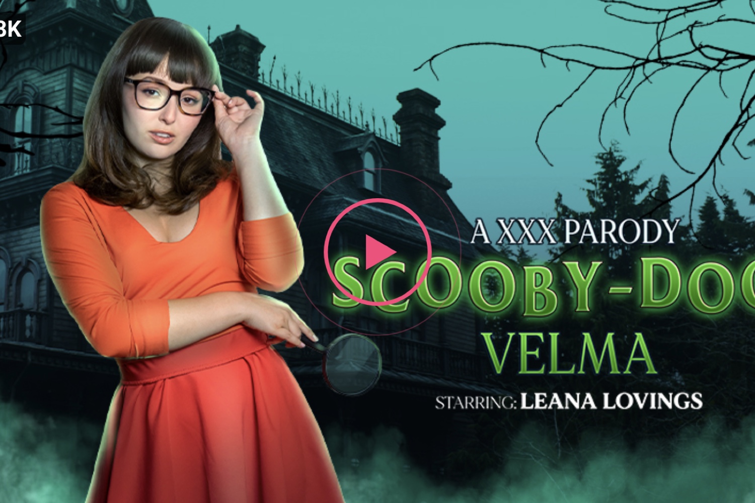 Scooby-Doo: Velma (A XXX Parody) - Leana Lovings VR Porn - Leana Lovings Virtual Reality Porn