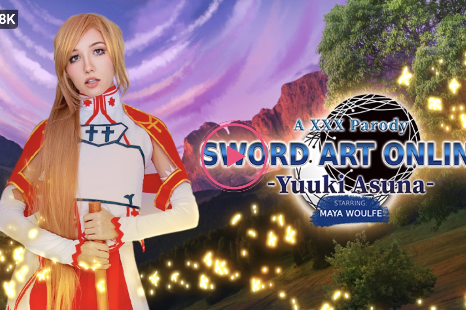 Sword Art Online: Yuuki Asuna (A XXX Parody) - Maya Woulfe VR Porn - Maya Woulfe Virtual Reality Porn