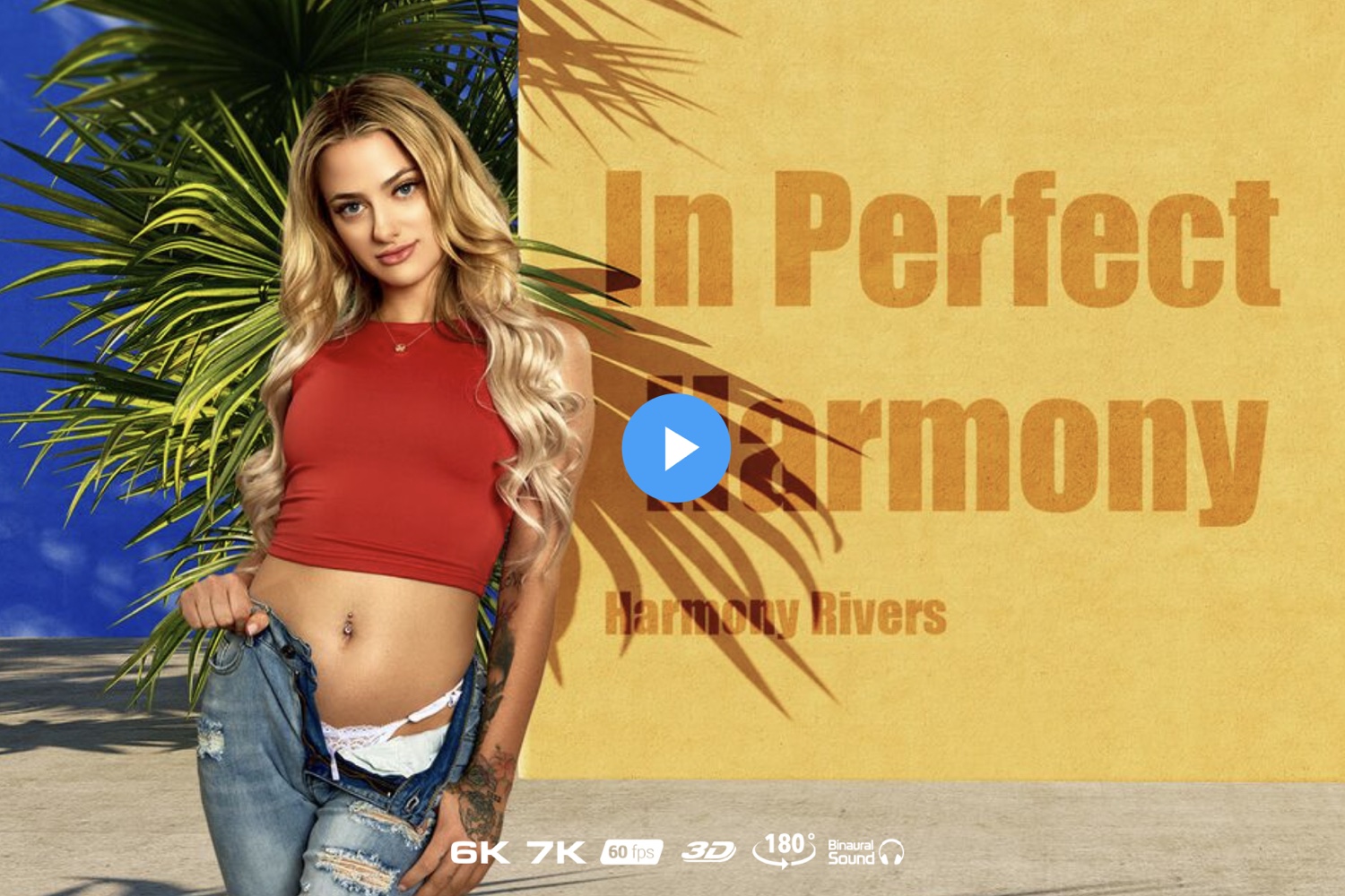 In Perfect Harmony - Harmony Rivers VR Porn - Harmony Rivers Virtual Reality Porn