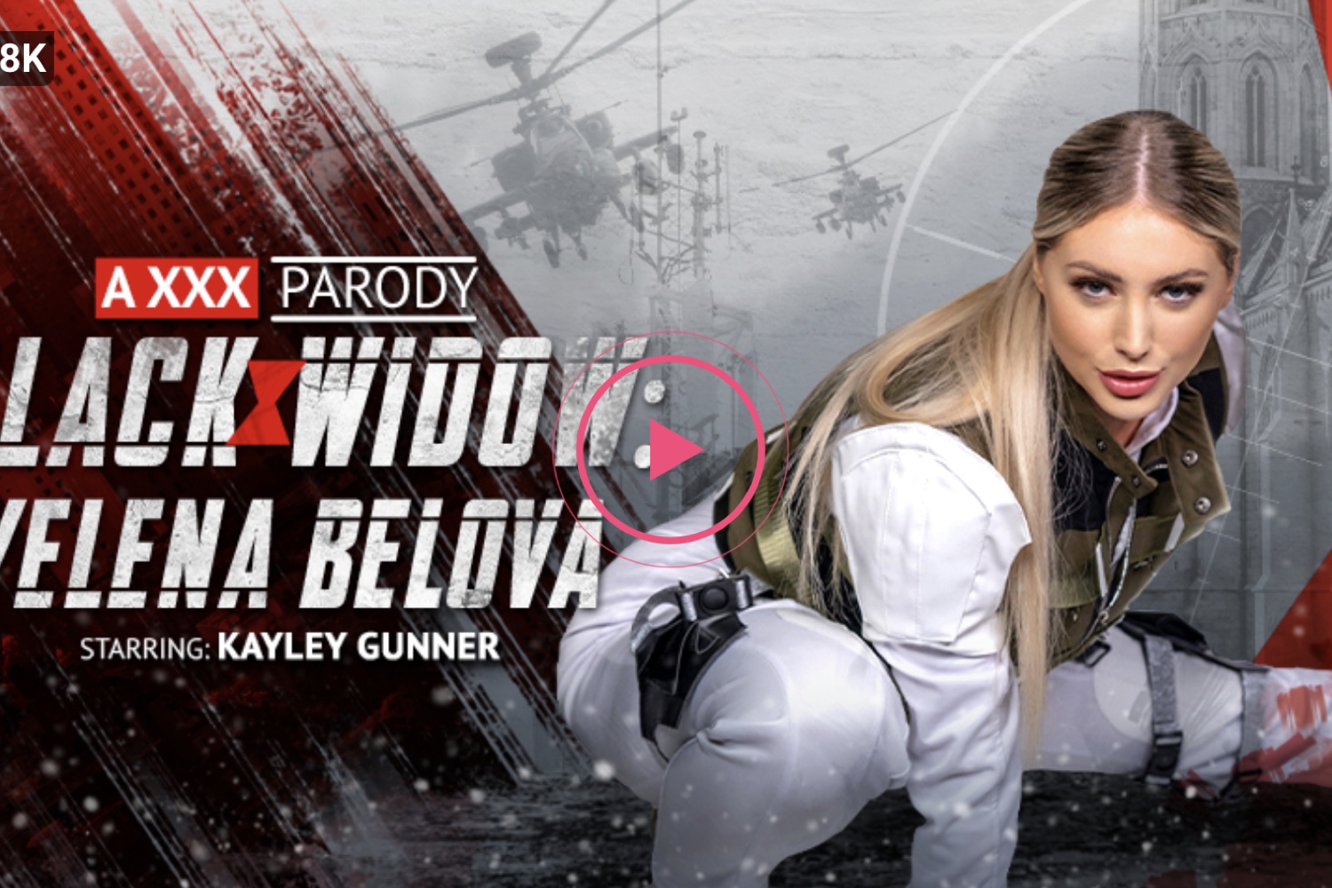 Black Widow: Yelena Belova (A XXX Parody) - Kayley Gunner VR Porn - Kayley Gunner Virtual Reality Porn