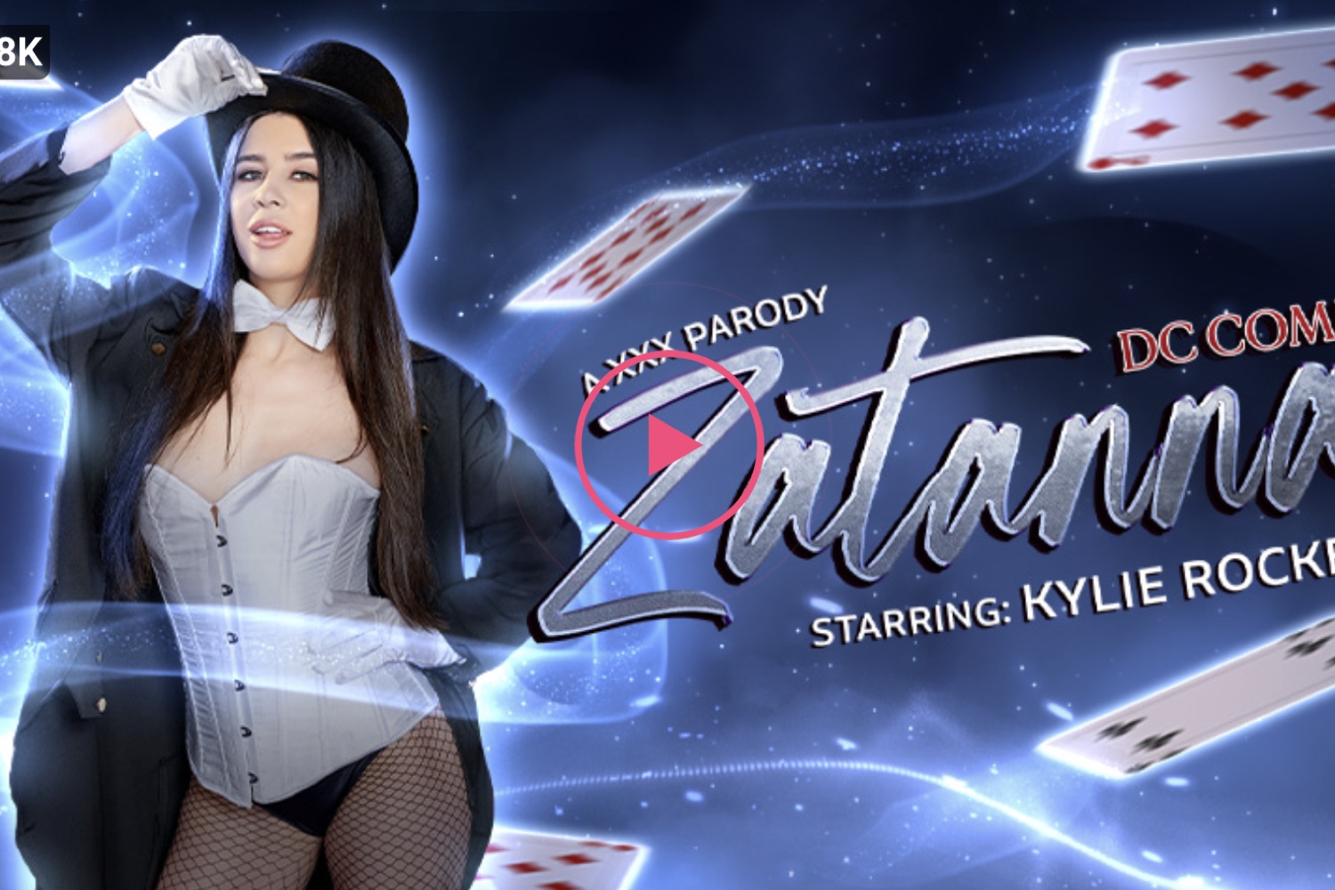 DC Comics: Zatanna (A Porn Parody) - Kylie Rocket VR Porn - Kylie Rocket Virtual Reality Porn