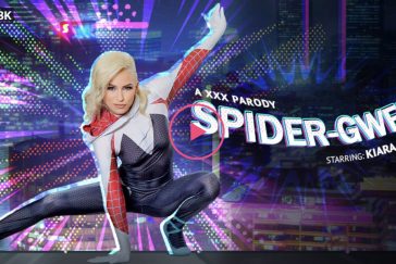 Spider-Gwen (A XXX Parody) - Kiara Cole VR Porn - Kiara Cole Virtual Reality Porn