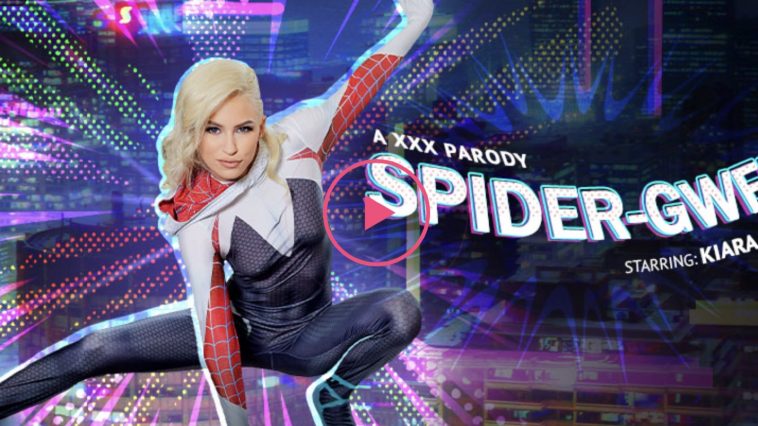 Spider-Gwen (A XXX Parody) - Kiara Cole VR Porn - Kiara Cole Virtual Reality Porn