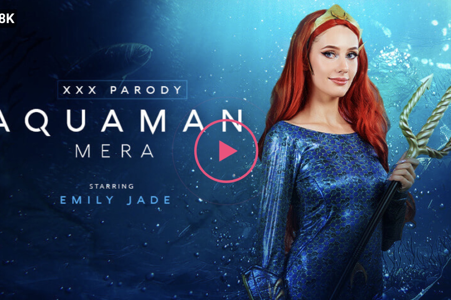 Aquaman: Mera (A Porn Parody) - Emily Jade VR Porn - Emily Jade Virtual Reality Porn
