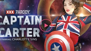 Avengers: Captain Carter (A Porn Parody) - Charlotte Sins VR Porn - Charlotte Sins Virtual Reality Porn