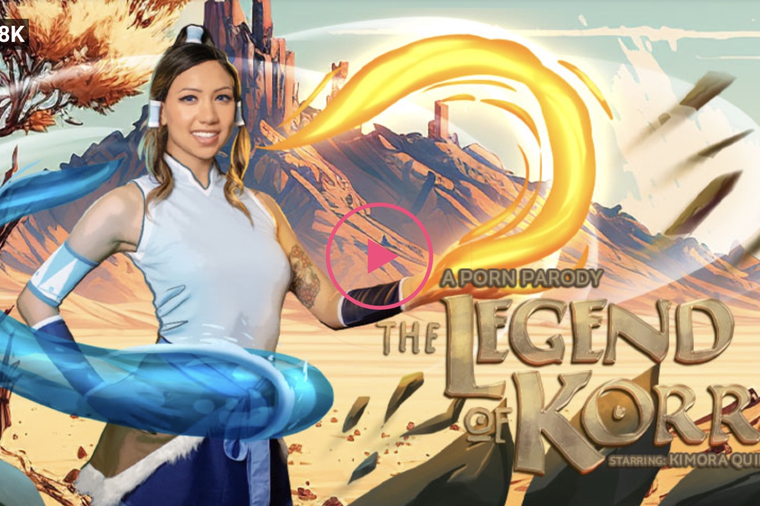 The Legend of Korra (A Porn Parody) - Kimora Quin VR Porn - Kimora Quin Virtual Reality Porn