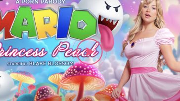 Mario: Princess Peach (A Porn Parody) - Blake Blossom VR Porn - Blake Blossom Virtual Reality Porn - Blake Blossom Stockings