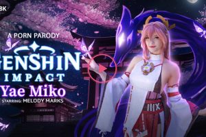 Genshin Impact: Yae Miko (A Porn Parody) - Melody Marks VR Porn - Melody Marks Virtual Reality Porn