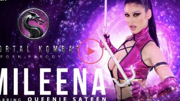 Mortal Kombat: Mileena (A Porn Parody) - Queenie Sateen VR Porn - Queenie Sateen Virtual Reality Porn