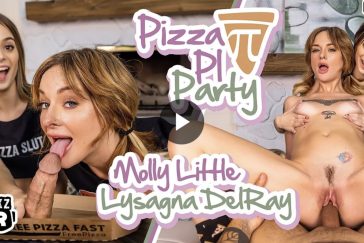 Pizza Pi Party - Lysagna DelRay VR Porn - Molly Little VR Porn - Lysagna DelRay Virtual Reality Porn - Molly Little Virtual Reality Porn