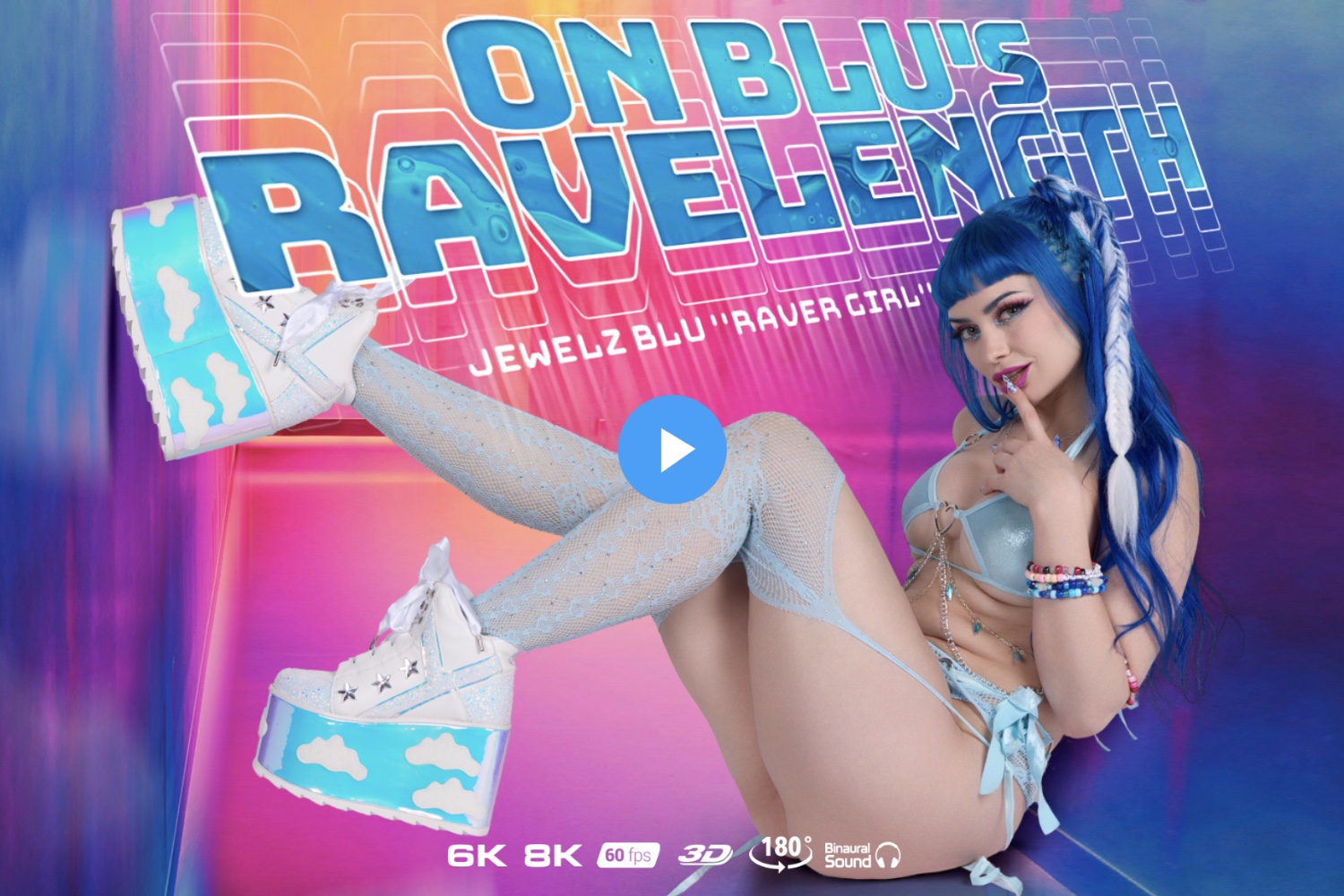 On Blu's Ravelength - Jewelz Blu Virtual Reality Porn - Jewelz Blu VR Porn - Jewelz Blu Stockings