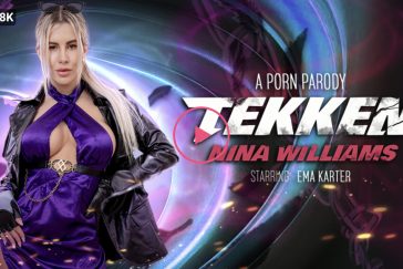 Tekken: Nina Williams (A Porn Parody) - Ema Karter VR Porn - Ema Karter Virtual Reality Porn