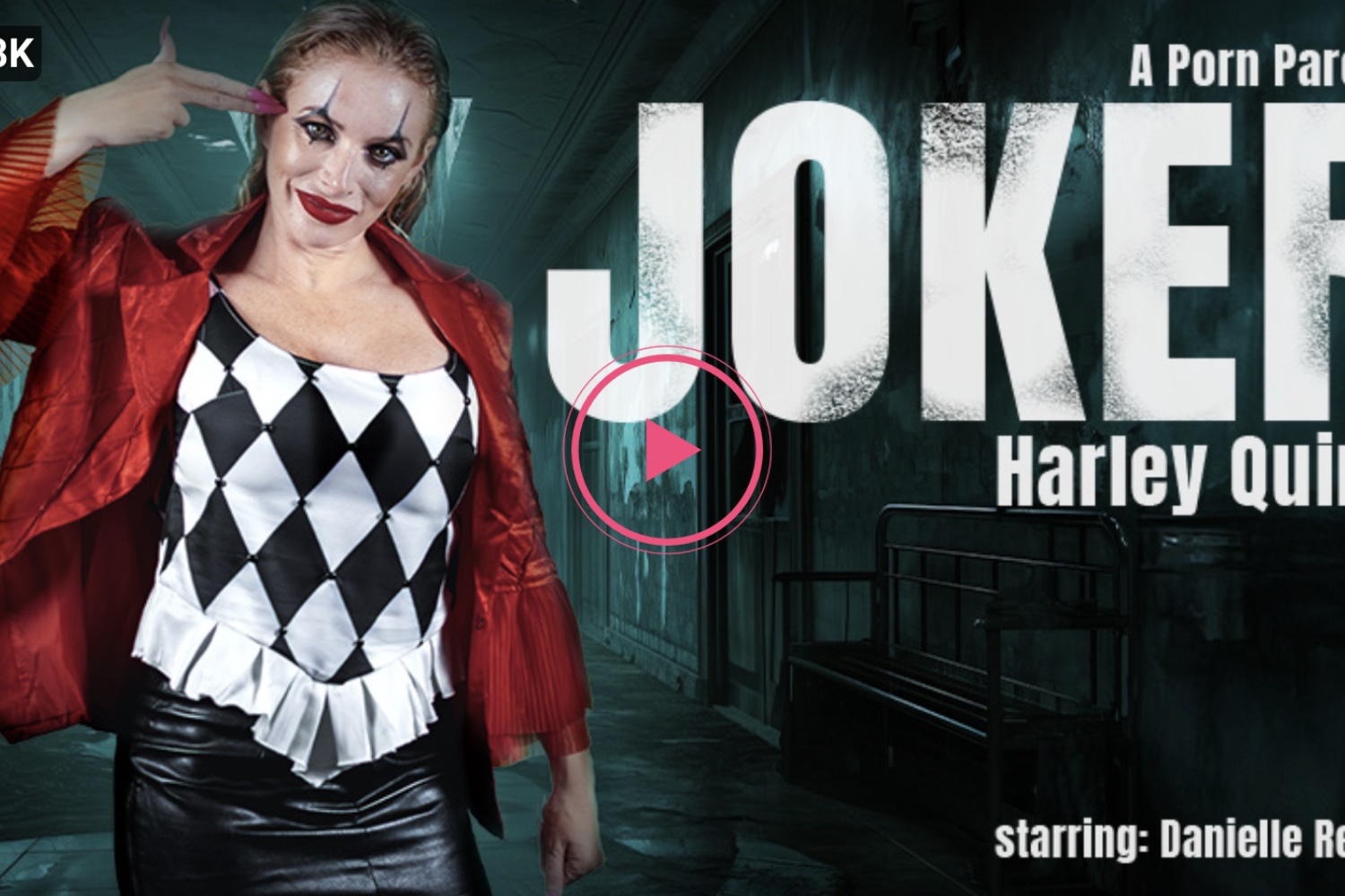 Joker: Harley Quinn (A Porn Parody) - Danielle Renae Virtual Reality Porn - Danielle Renae VR Porn